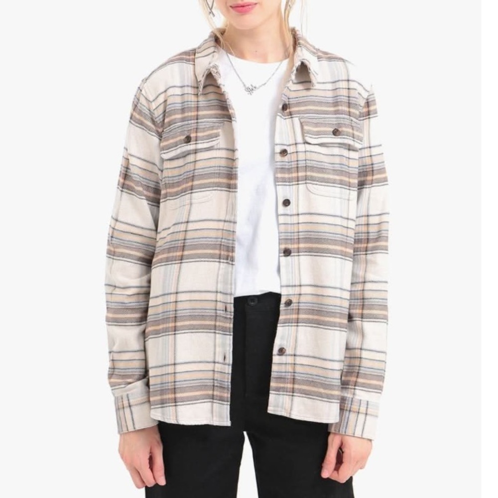 Patagonia Long-Sleeved Fjord Flannel Shirt